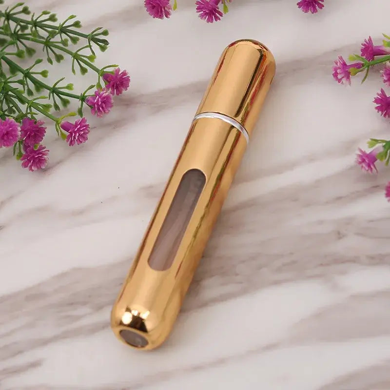 1/5Pcs 8/10ml Portable Mini Refillable Perfume Bottle With Spray Scent Pump Empty Cosmetic Containers Atomizer Bottle For Travel