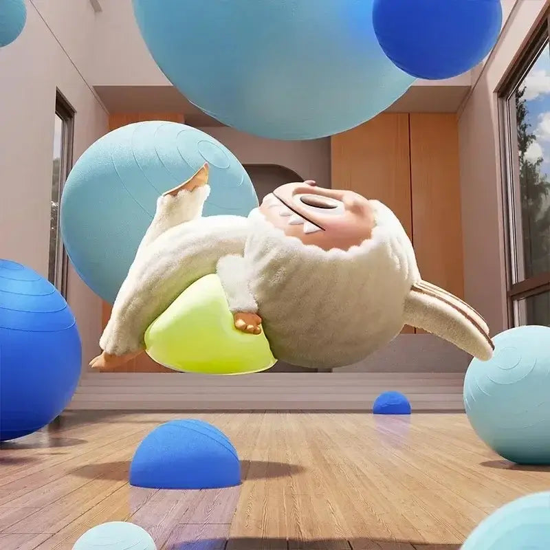 POP MART LABUBU THE MONSTERS Lazy Yoga Series Blind Box Mystery Box