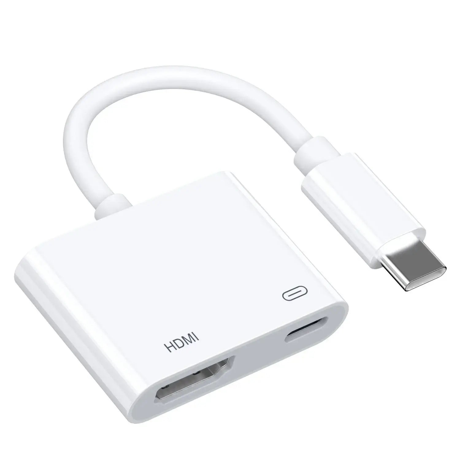 Lightning to Digital HDTV 2-in-1 AdapterDigital AV Adapter4K SyncScreenConnectorFor iPhone14 Pro 13 12 toHDTV ProjectorMonitor