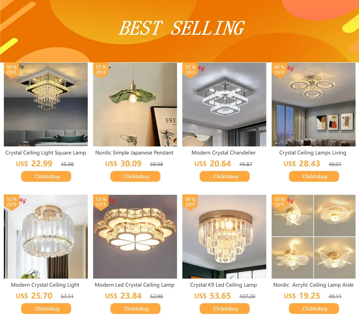 Modern Bird LED Pendant & Wall Lighting
