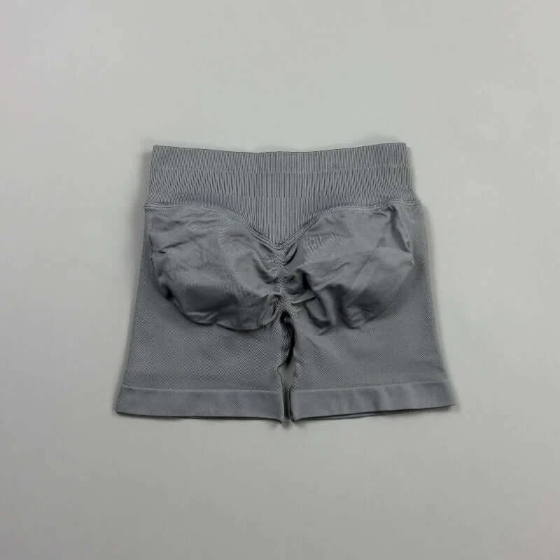 HISTELLO Women’s Seamless Scrunch Workout Shorts