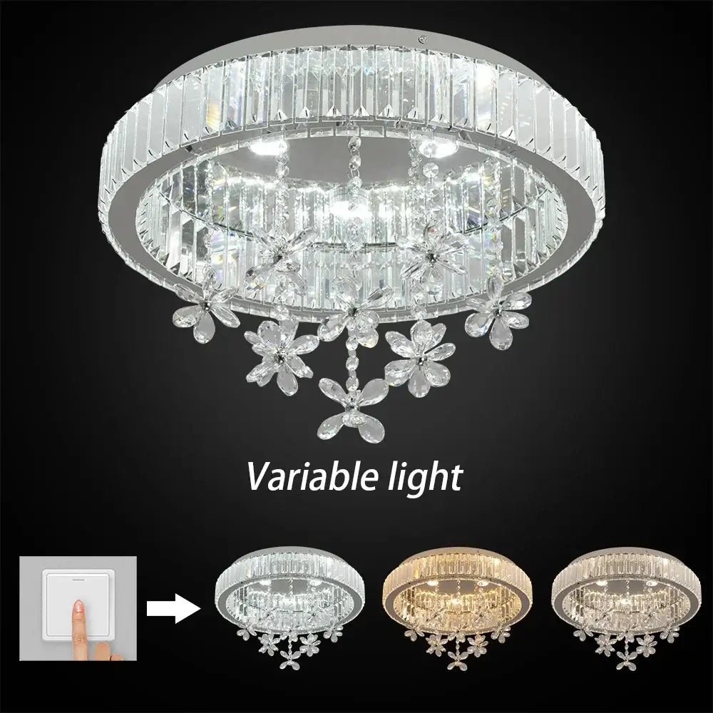 GreeLustr X50 Crystal Ceiling Light, 25 or 50 cm