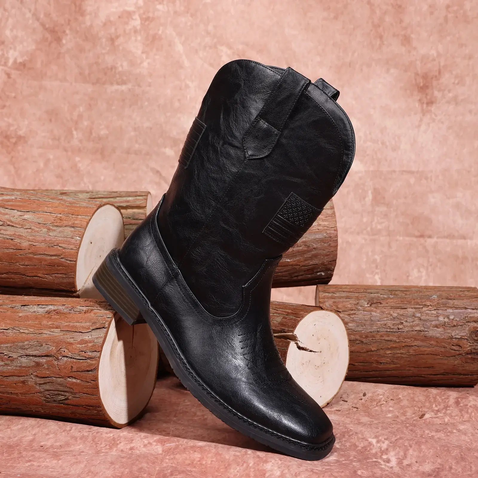 square toe cowboy boots for men