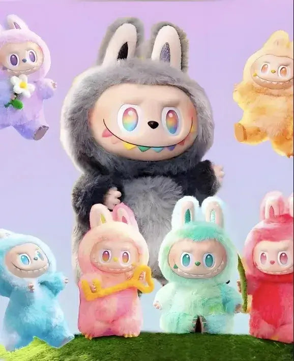 Super Beautiful POPMART Original Genuine Labubu V3 Big Into Energy Series Vinyl Blind Box Cute and Interesting Birthday Present