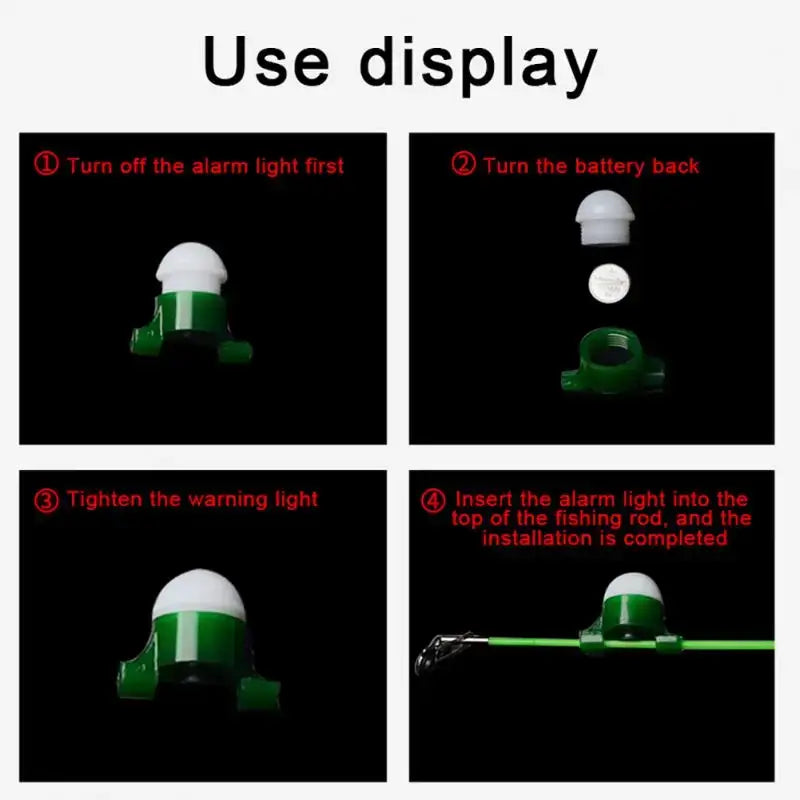 Fishing Alarm Night Light Fishing Bite Accessories Electronic LED