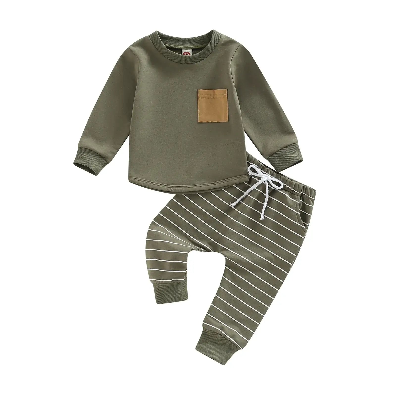 Toddler Boy Autumn Clothes Tracksuit - 2PCS Set