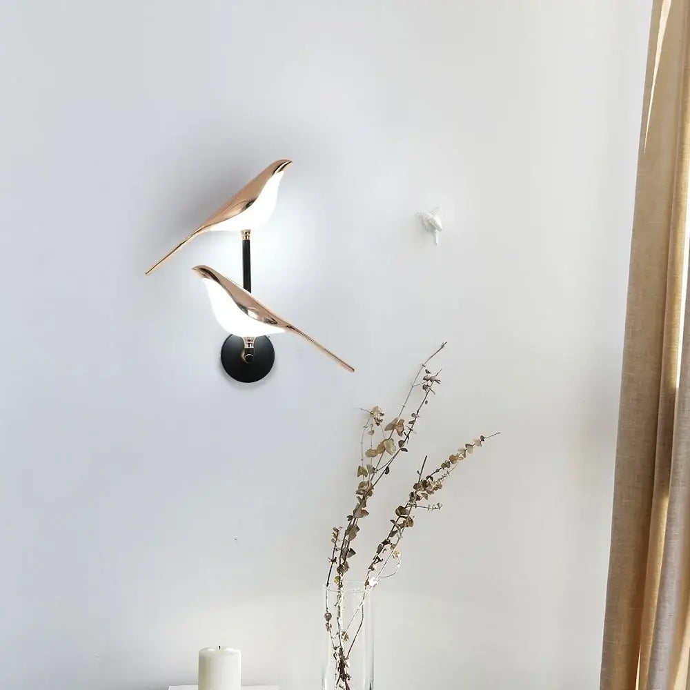 Modern Bird LED Pendant & Wall Lighting
