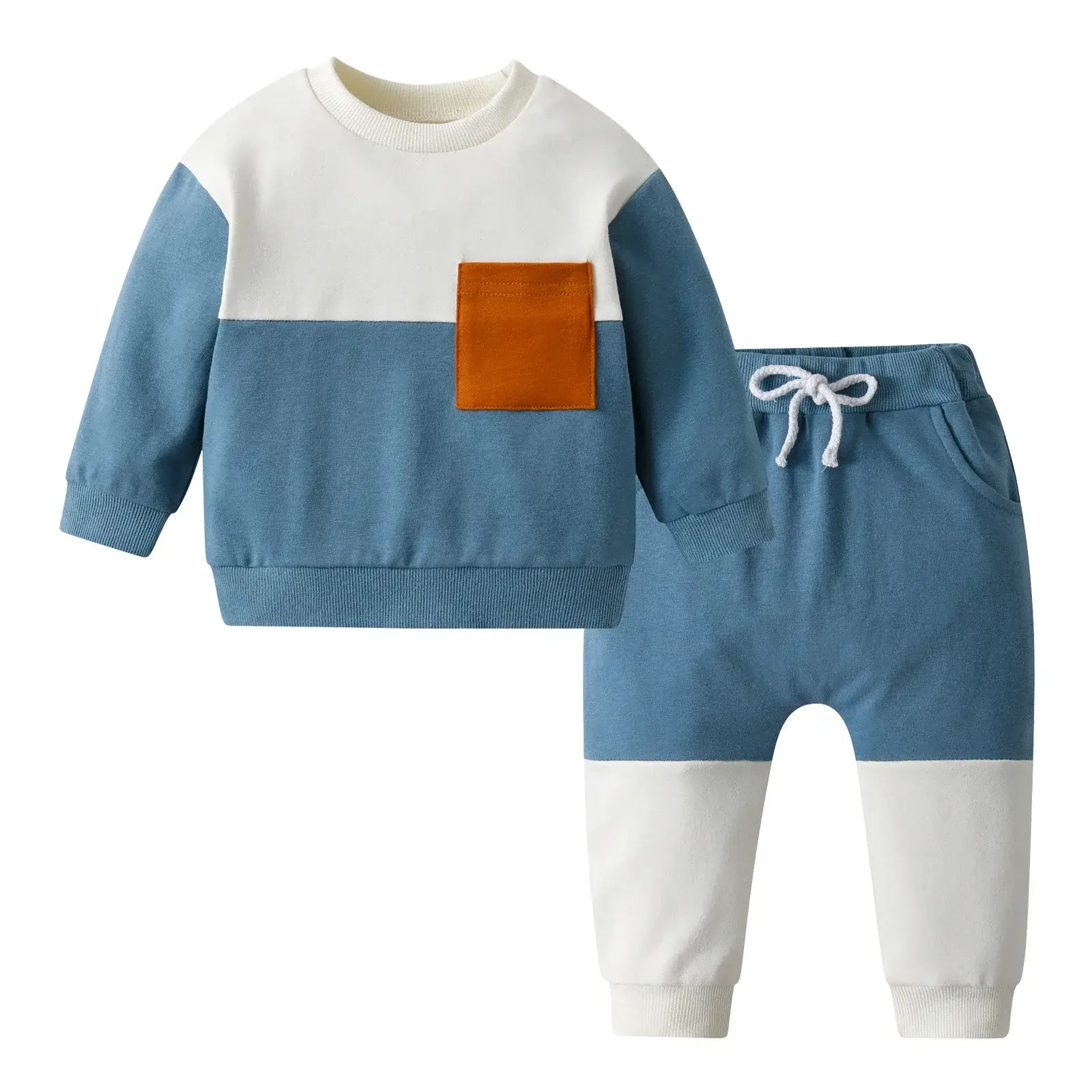2PCS Toddler Boy Tracksuit | Fashionable & Cozy Outfit