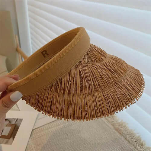 Summer Straw Sun Visor Hat - Sexikinis Swim