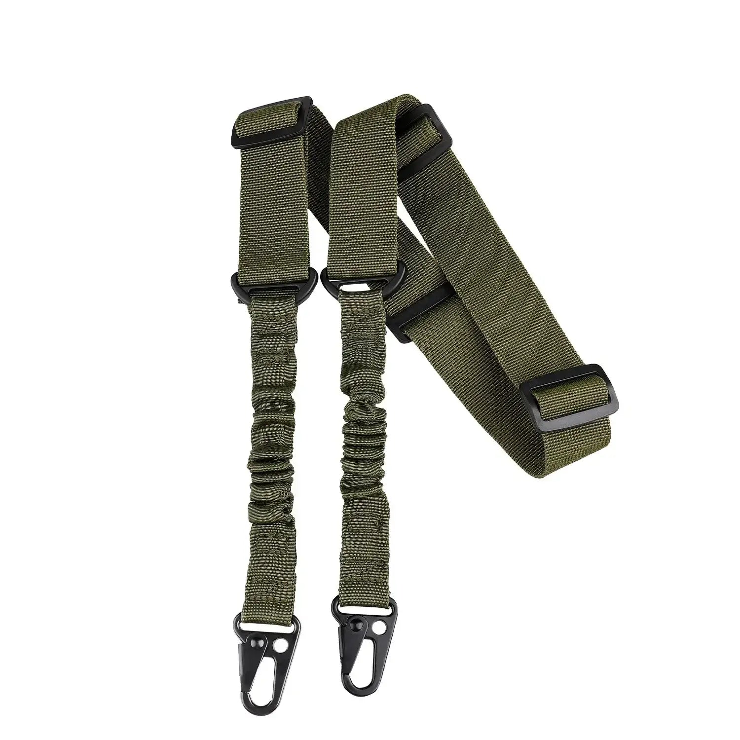 Tactical Two Points Sling Shoulder Strap Army Durable Nylon Rifle Belt Heavy Duty Sling for Outdoor Hunting Sports Accessories