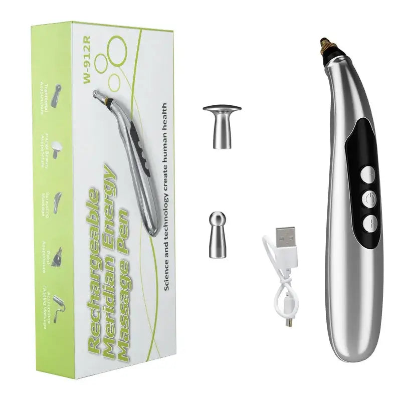 Rechargeable Electronic Acupuncture Pen for Pain Relief