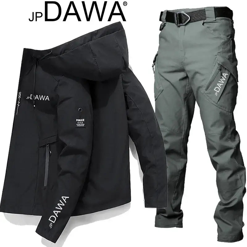 Fishing suit suit jacket tactical pants high quality spring and summer sun protection season outdoor sports waterproof clothing