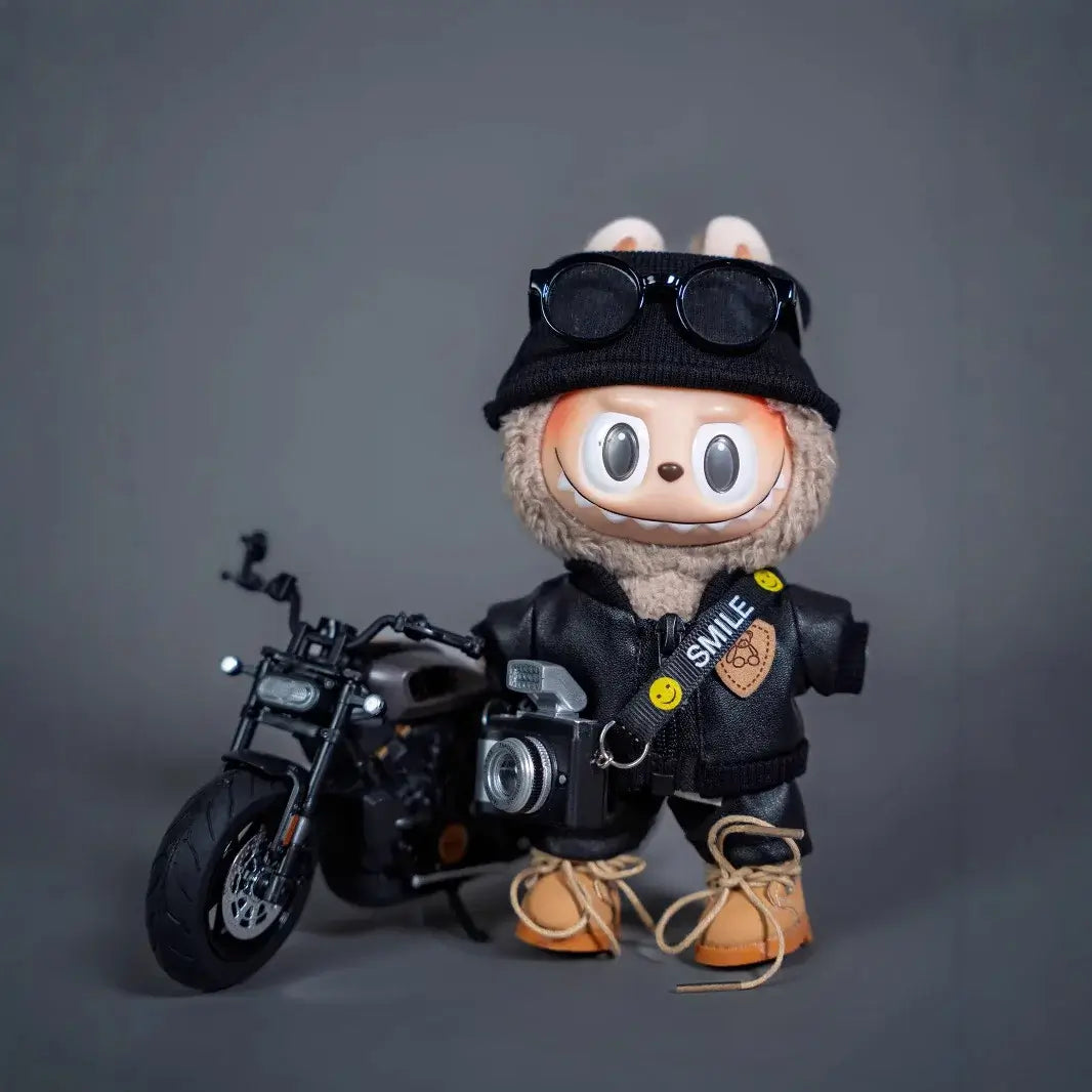 motorcycle miniature doll clothes