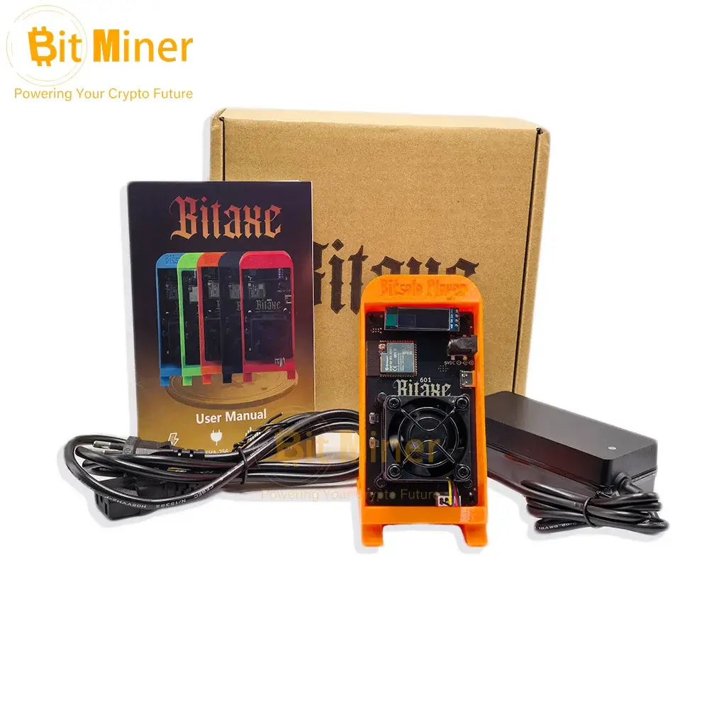New Bitcoin miner Bitaxe Gamma 601 BTC Miner 1.2TH/S 18W BM1370 From Antminer S21 Pro Asic miner crypto miner Solo Miner