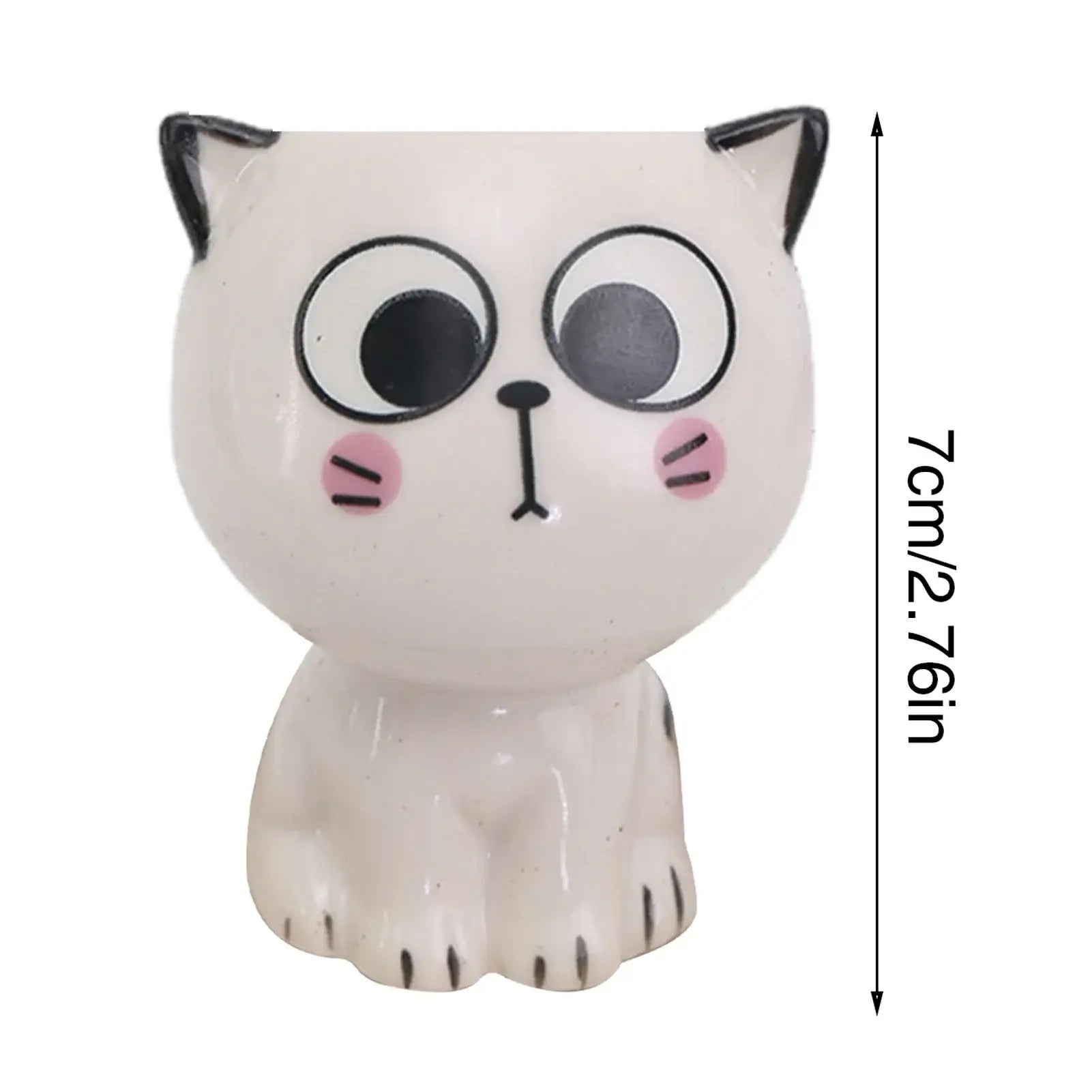 cat shaped succulent pot