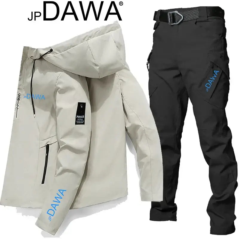 Fishing suit suit jacket tactical pants high quality spring and summer sun protection season outdoor sports waterproof clothing