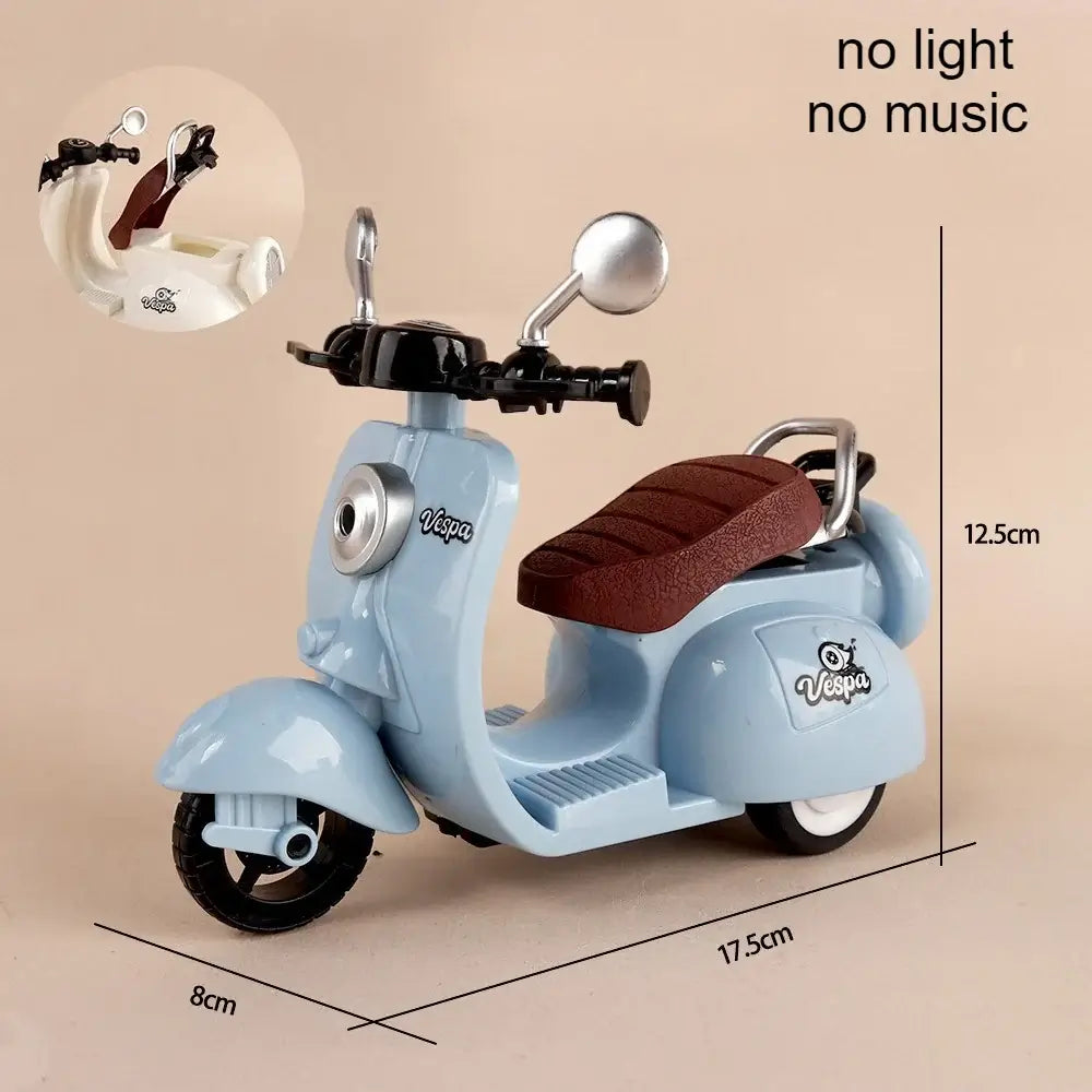 Labubu Doll Mini Electric Motorcycle - Fun Toy Lights