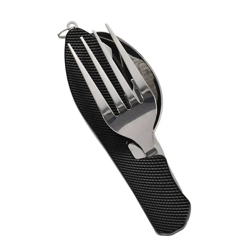Foldable Camping Utensil Set - Compact & Durable