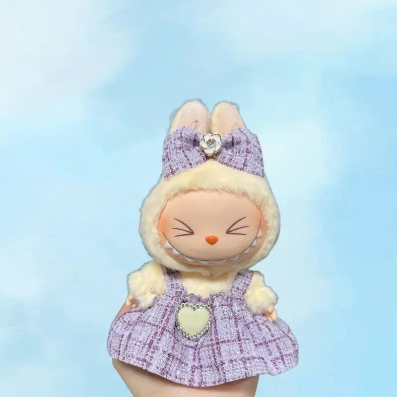 Labubu doll skirt suit