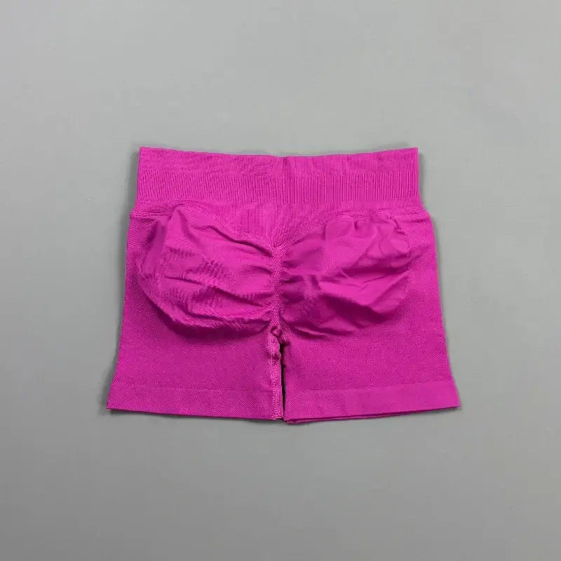 HISTELLO Women’s Seamless Scrunch Workout Shorts