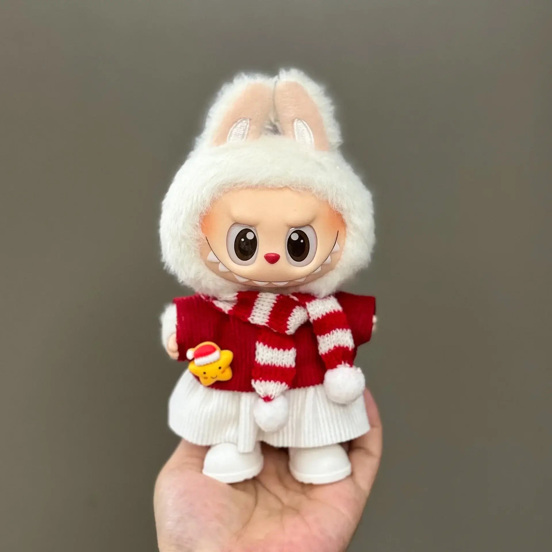 Labubu Doll Christmas Outfit - Festive Holiday Set