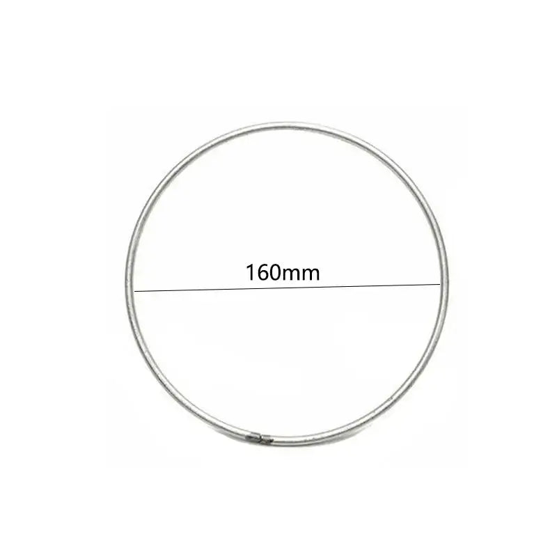 2-20pcs Big Dream Catcher Circle Rings Craft 35-250mm Metal Rings For Dream Catchers Hoops Hanging DIY Connectors Accessories
