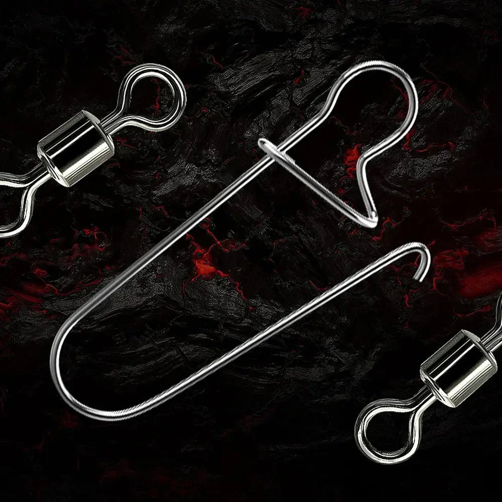 50 Pieces Set Fishing Connector Gear Kit 4-12