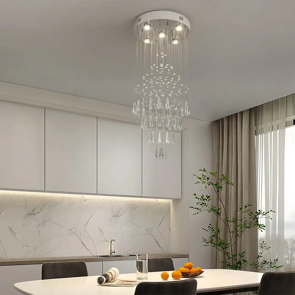 VETRULUS Modern Crystal Chandelier, Selectable Designs