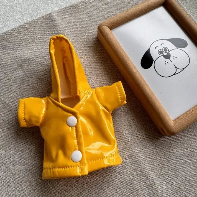 Labubu 3.0 Dolls Outfit: Cute Rain Coat & Shoes