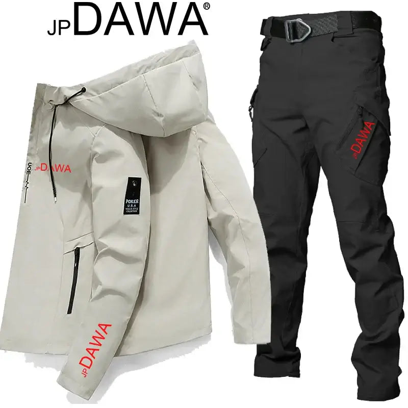 Fishing suit suit jacket tactical pants high quality spring and summer sun protection season outdoor sports waterproof clothing
