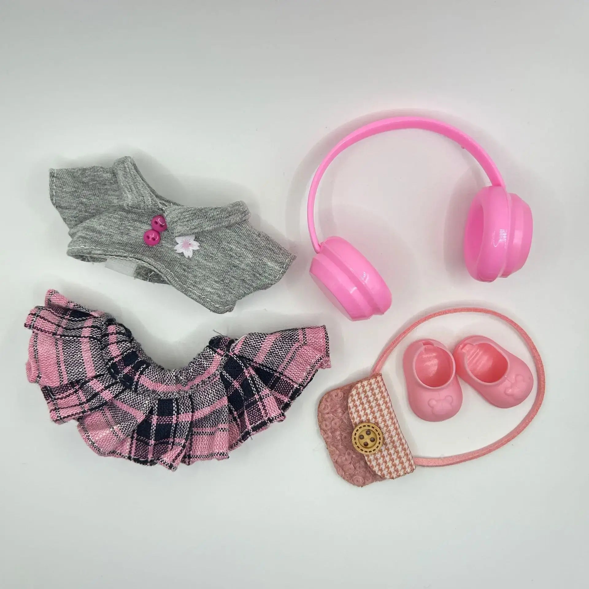 Labubu Doll Clothes 1/2/3 Generation Labubu Doll Dress Up Props Diy Accessories Collection Trendy Toy Accessories