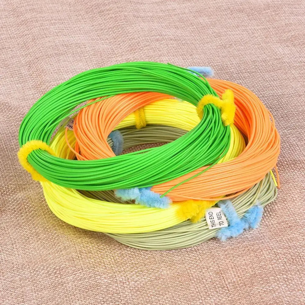 100FT Fly Fishing Line Fishing Tools WF3FWF8F Welded Loop Forward