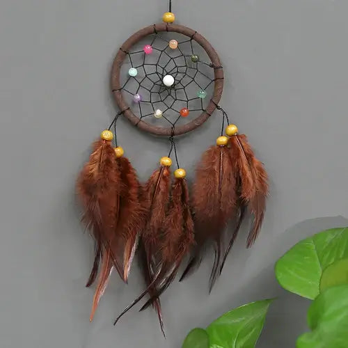Hanging Drop Feathers Dream Catcher Hangings Fresh Ornaments Car Gifts