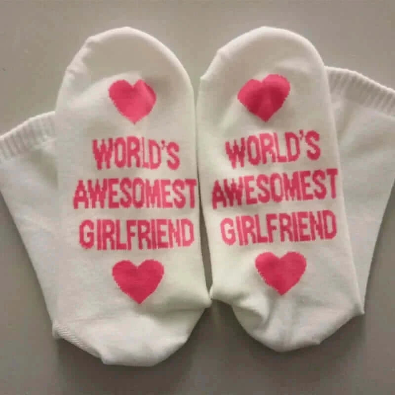 Birthday Gift for Boyfriend Cotton Socks Ankle Small Love Gift Anniversary Girlfriend Present Party Wedding Valentines Day Favor