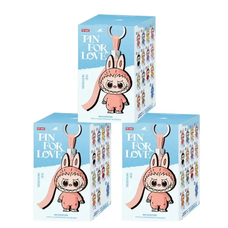 Hot Genuine POPMART The Monsters Labubu V4 Pin For Love Series Vinyl