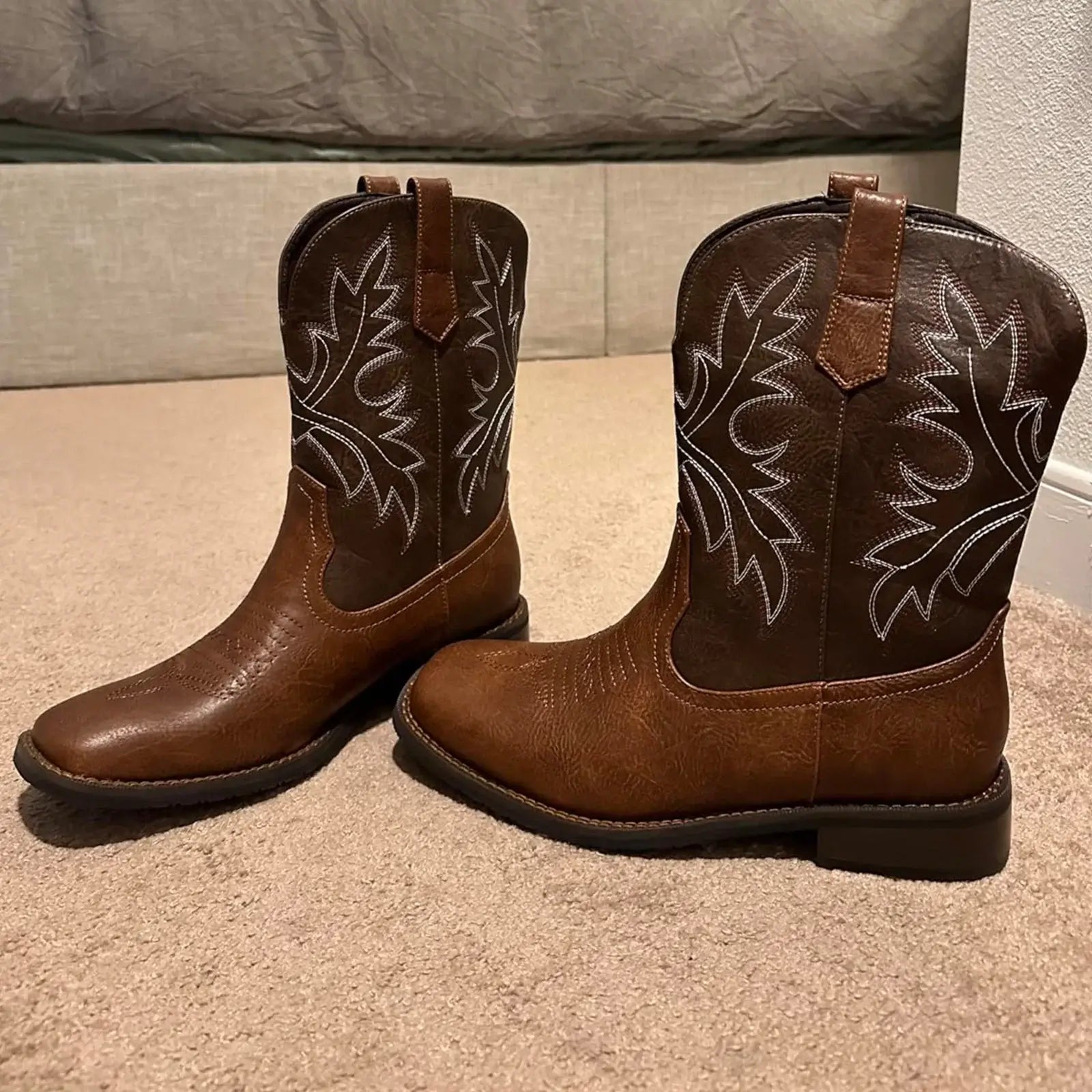 Cowboy Boots for Men - Classic Slip On Western Style