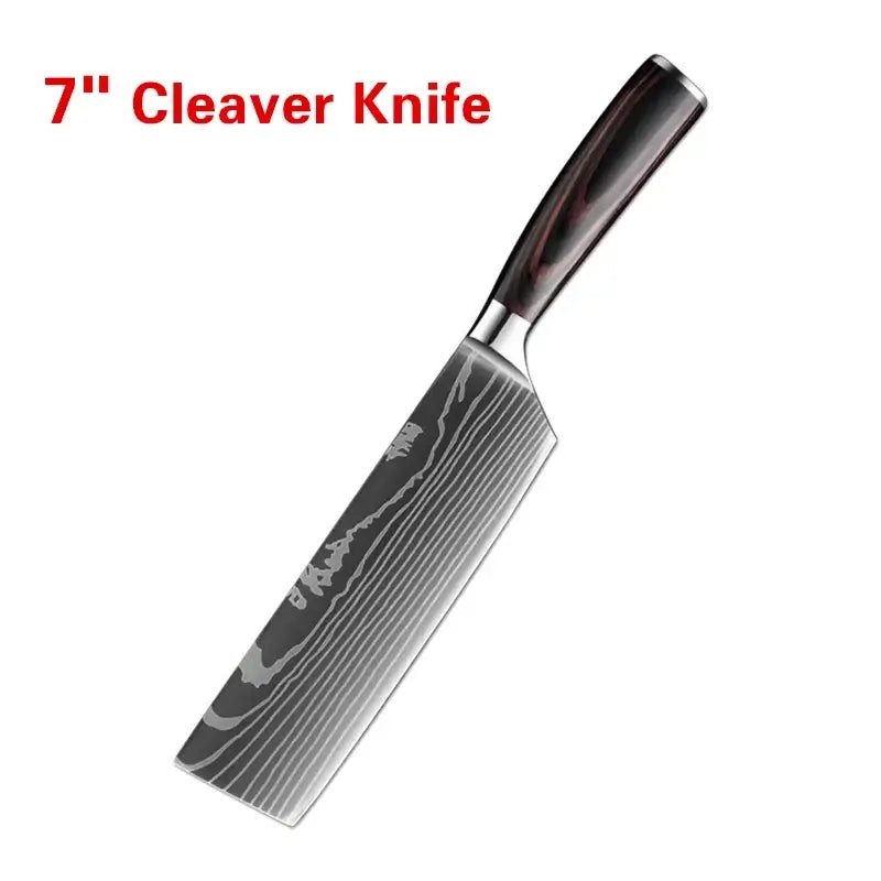 Stainless Steel Kitchen Knife, Multiple Styles