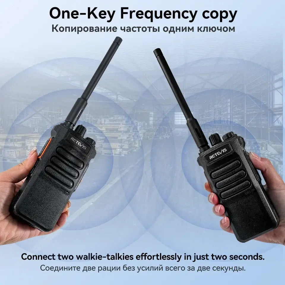 Retevis RT86 Walkie Talkie | UHF Long Range Radio