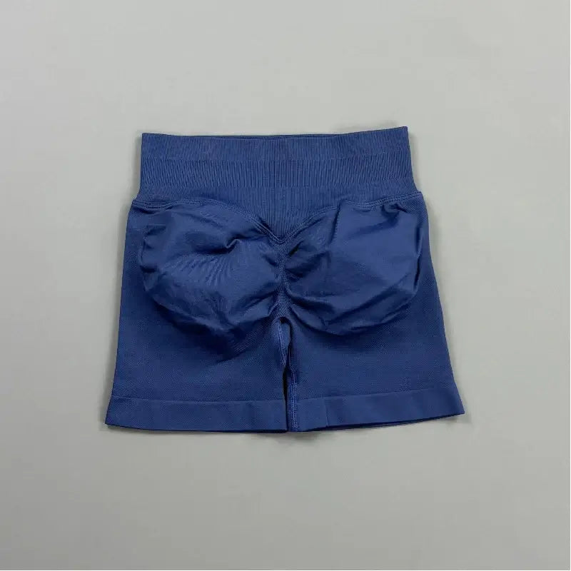 HISTELLO Women’s Seamless Scrunch Workout Shorts