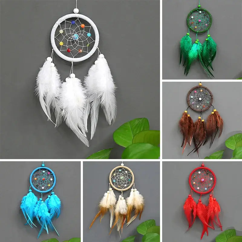 Hanging Drop Feathers Dream Catcher Hangings Fresh Ornaments Car Gifts