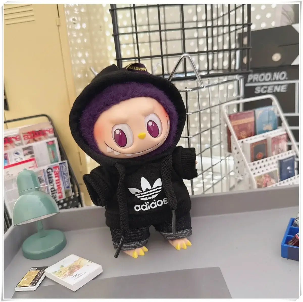 Labubu Doll Clothes Hoodie & Pants Set | 15/17cm Dolls