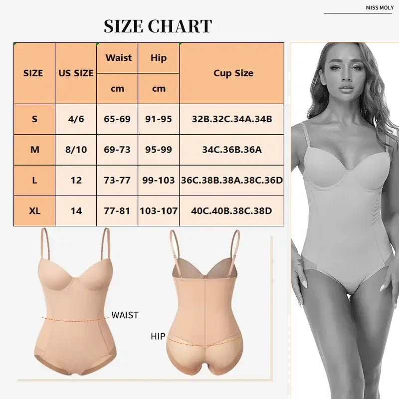 Waist Trainer Shapewear for Women | Tummy Control Bodysuit