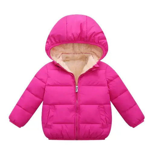 Baby Children Coats Winter Thick Jackets For Boys Warm Plush Thicken