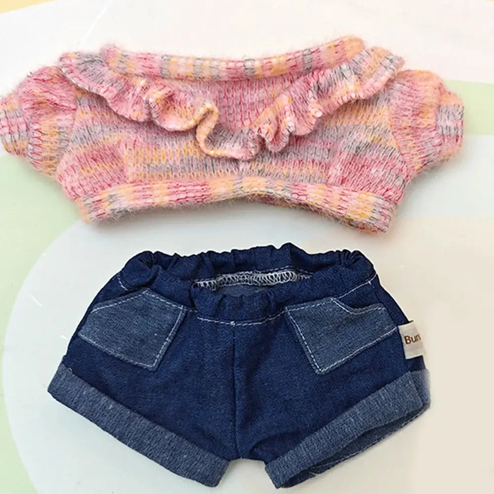 Labubu doll outfits replacement