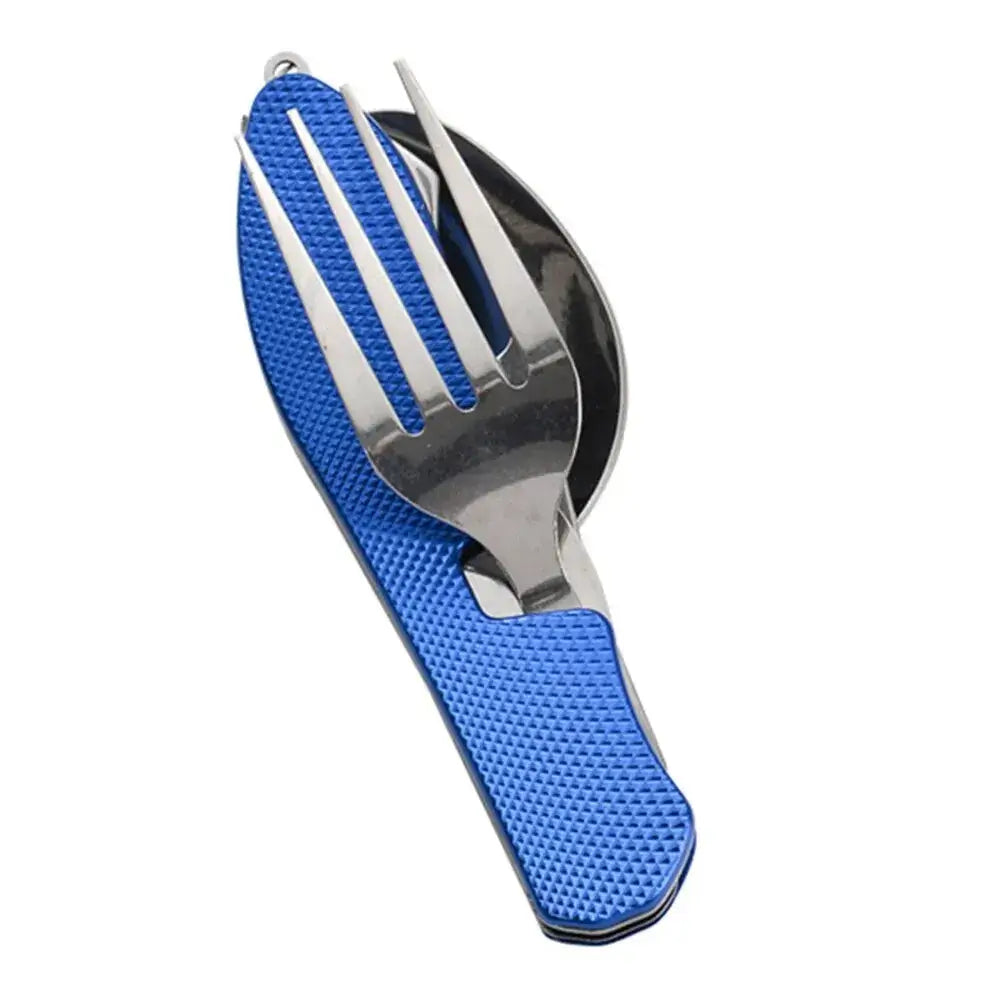 Foldable Camping Utensil Set - Compact & Durable