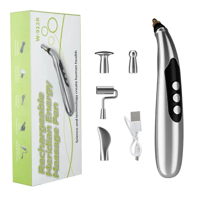 Rechargeable Electronic Acupuncture Pen for Pain Relief