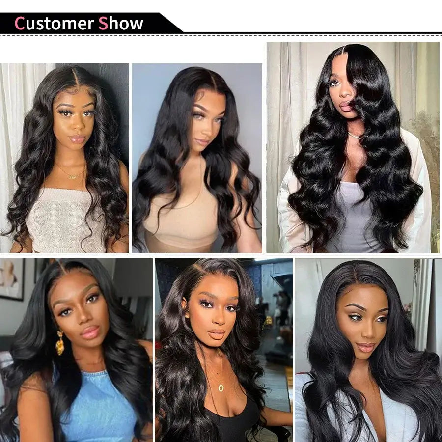 Body Wave Bundles Human Hair Brazilian Hair Weave Bundles 100% Natural Black Human Hair Extensions 3 PCS Bundles