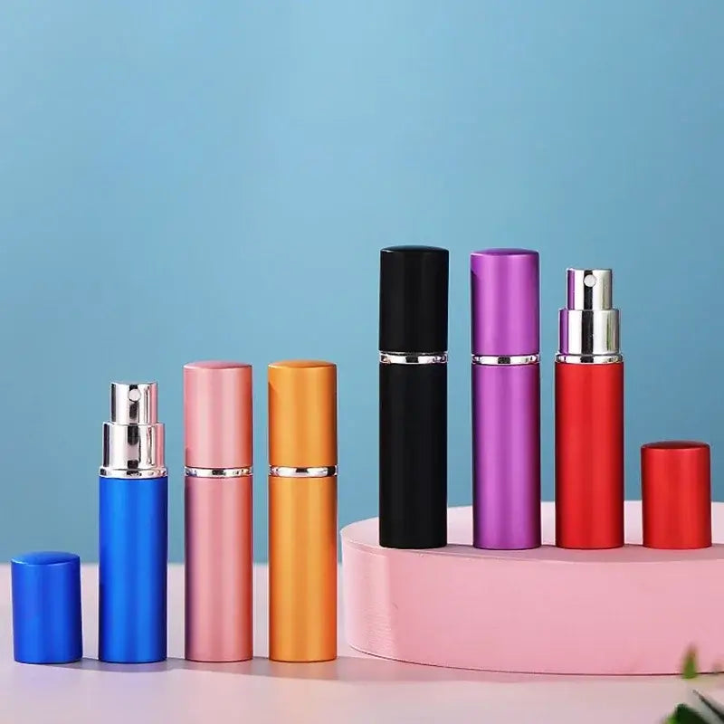 10ml Portable Mini Refillable Perfume Bottle Spray Scent Pump Empty Cosmetic Container Atomizer Bottle For Travel