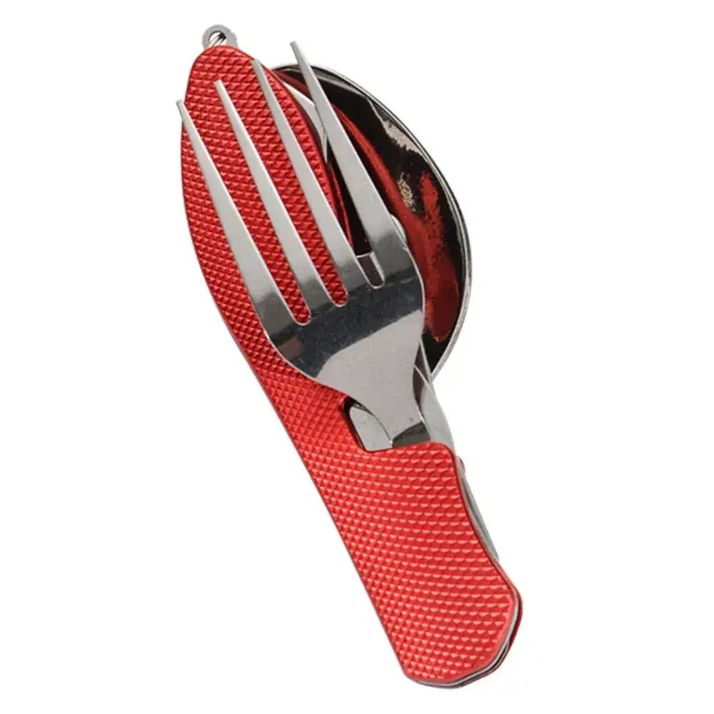 Foldable Camping Utensil Set - Compact & Durable
