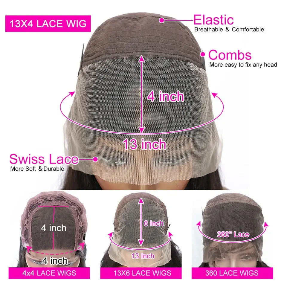 Straight Highlight Human Hair Wig 13x6 Lace Frontal Wig For Women Pre Plucked Blonde Colored 13x4 Lace Front Wig Human Hair Wigs